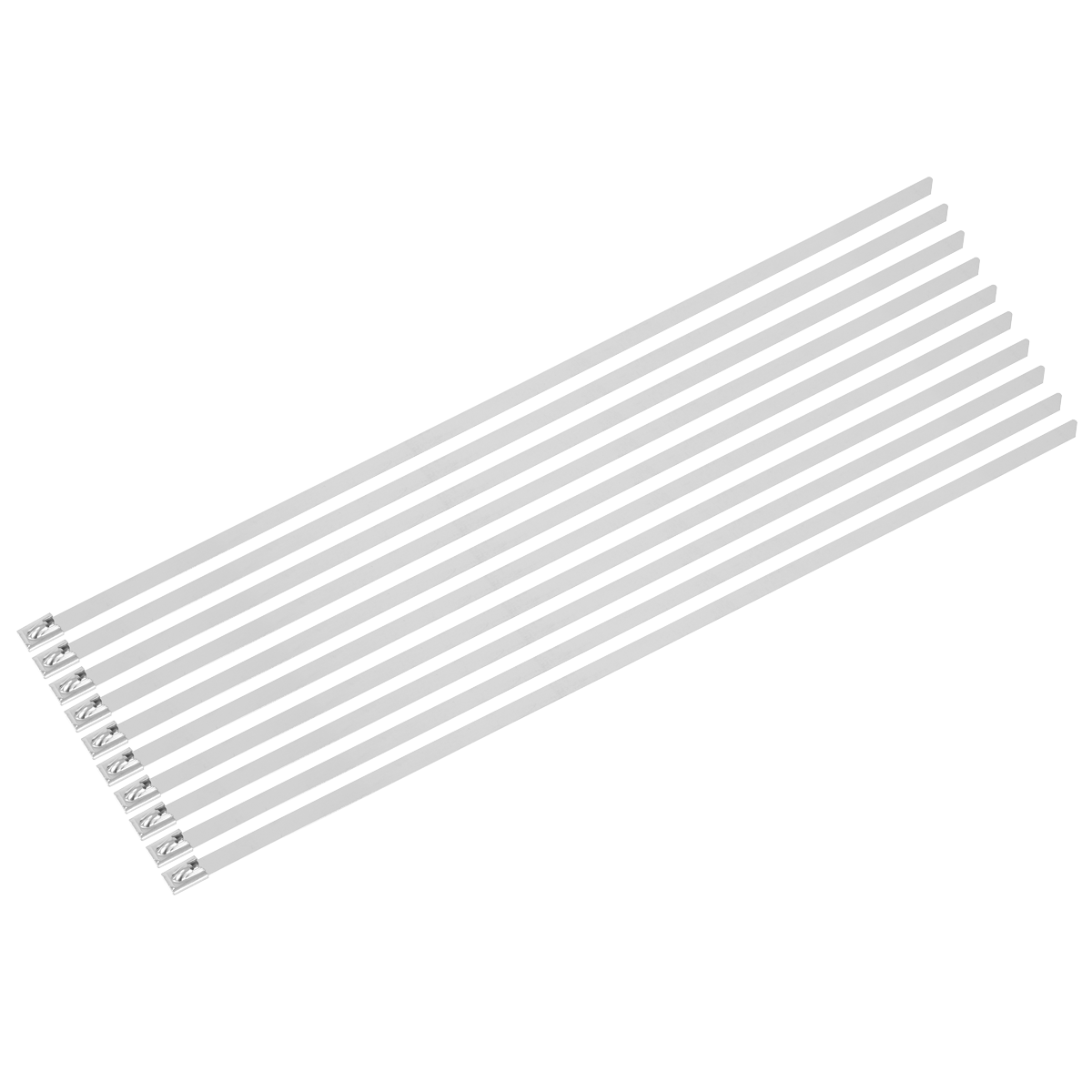 400mm x 7.9mm Stainless Steel Cable Tie - Pack of 100 CTSS479