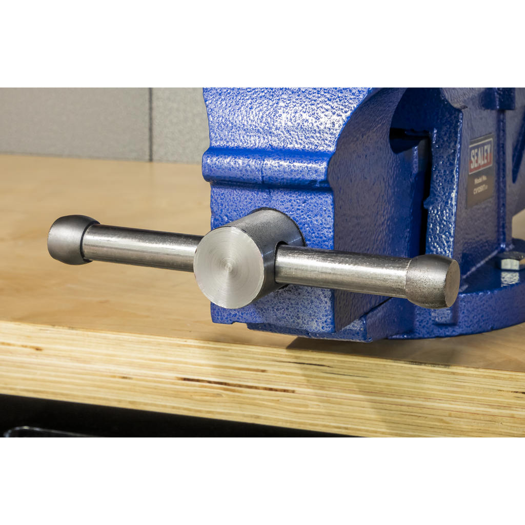 Professional Heavy-Duty Fixed Base Vice 125mm CV125XT
