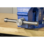 Professional Heavy-Duty Fixed Base Vice 125mm CV125XT