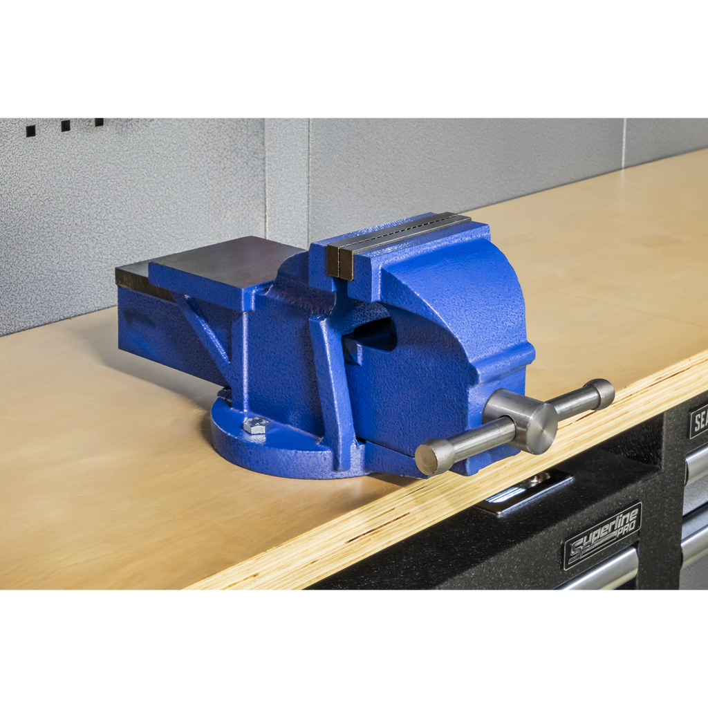 Professional Heavy-Duty Fixed Base Vice 125mm CV125XT