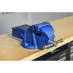 Professional Heavy-Duty Fixed Base Vice 125mm CV125XT