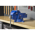 Professional Heavy-Duty Fixed Base Vice 125mm CV125XT