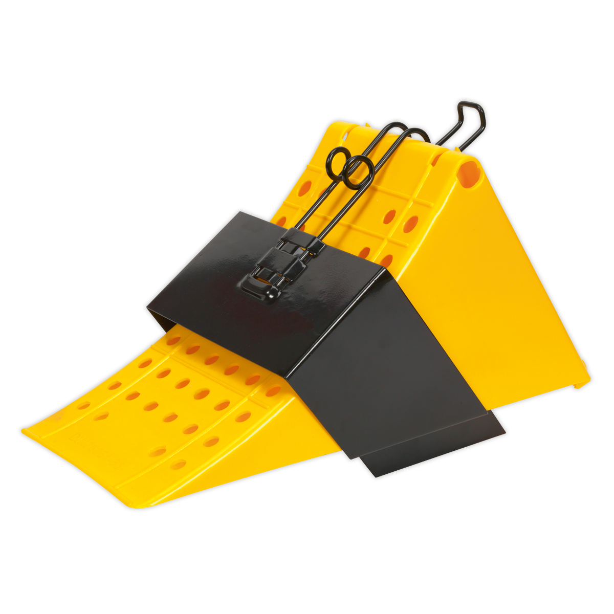 Commercial Wheel Chock with Bracket CV127