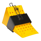 Commercial Wheel Chock with Bracket CV127