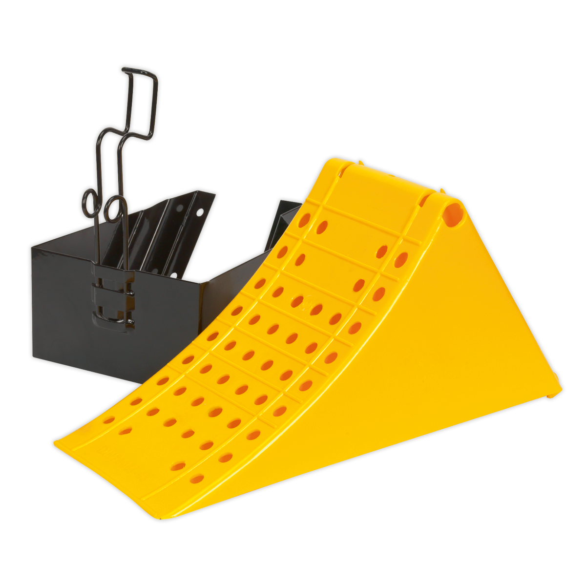 Commercial Wheel Chock with Bracket CV127