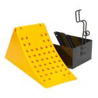 Commercial Wheel Chock with Bracket CV127