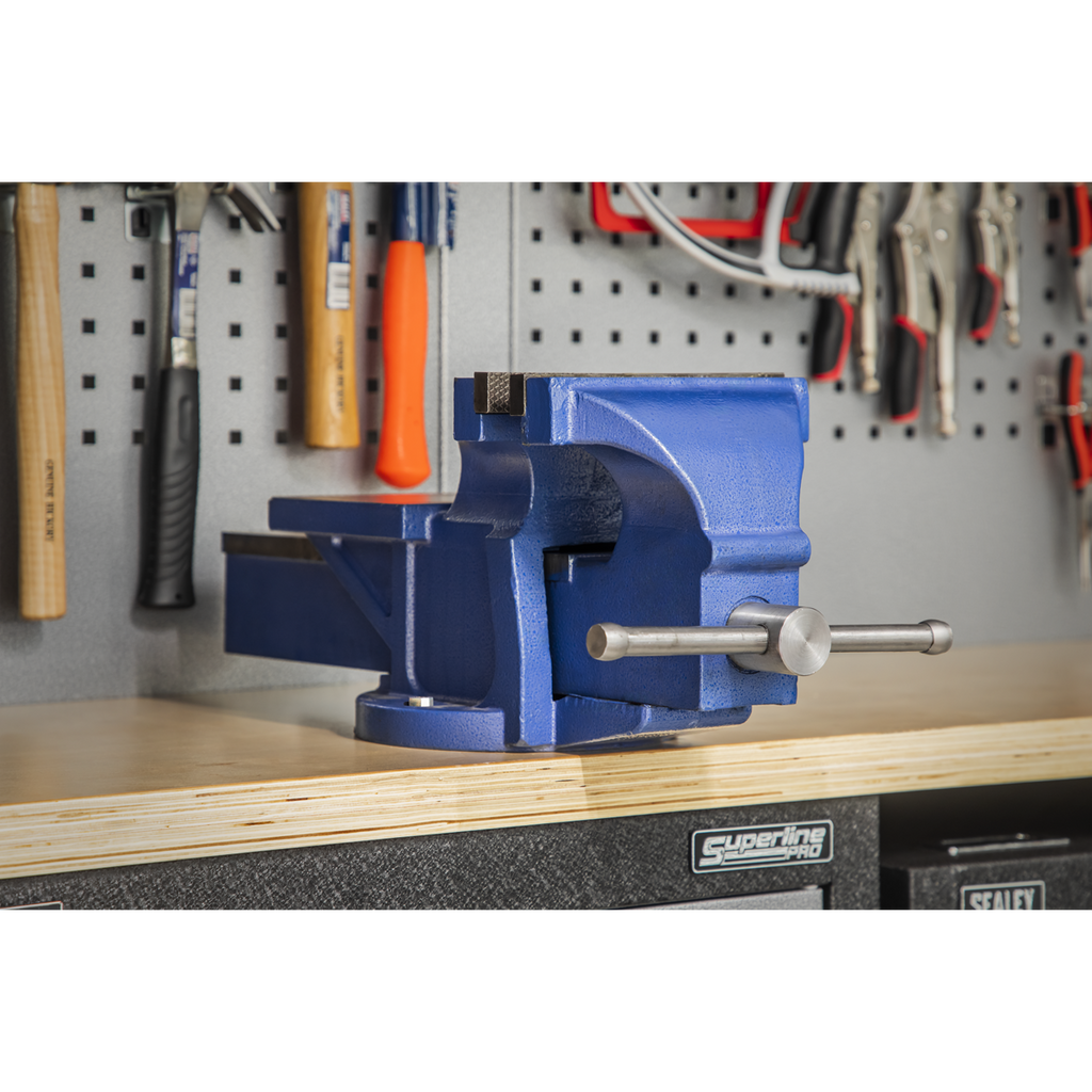 Professional Heavy-Duty Fixed Base Vice 200mm CV200XT
