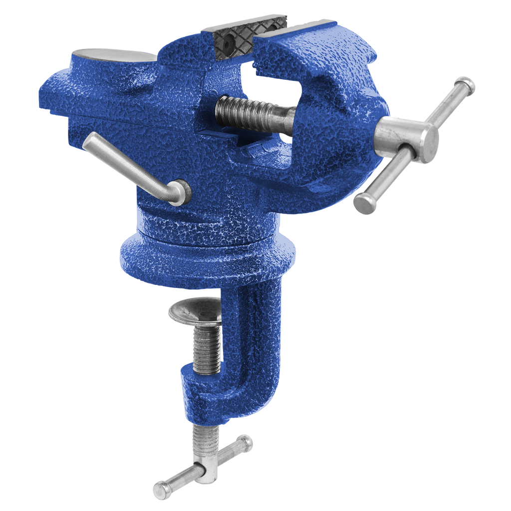 Portable Bench & Table Vice with 360° Swivel Base 50mm CV50