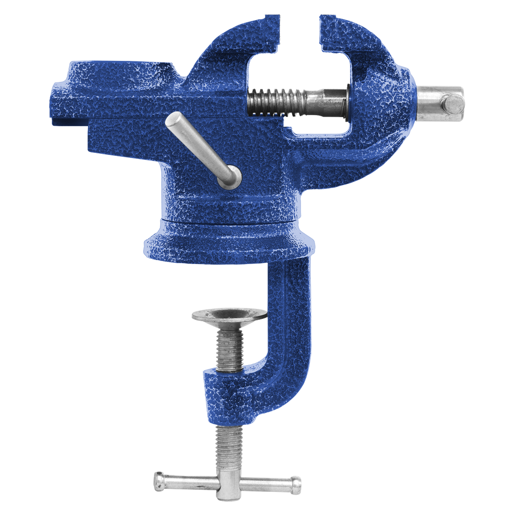 Portable Bench & Table Vice with 360° Swivel Base 50mm CV50
