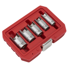 Elbow Connector Socket Set 3/8"Sq Drive 5pc CV601