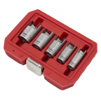 Elbow Connector Socket Set 3/8"Sq Drive 5pc CV601
