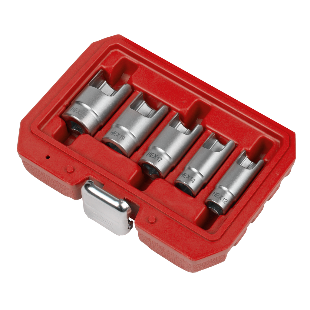 Elbow Connector Socket Set 3/8"Sq Drive 5pc CV601