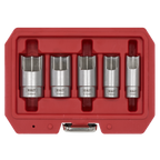 Elbow Connector Socket Set 3/8"Sq Drive 5pc CV601