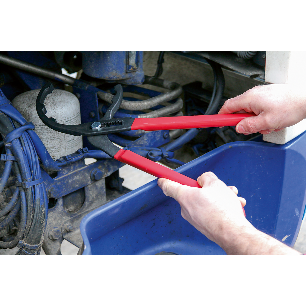 Oil Filter Pliers for Commercial Vehicles 95-178mm CV6412