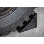 Heavy-Duty Rubber Wheel Chock - Single CWC01