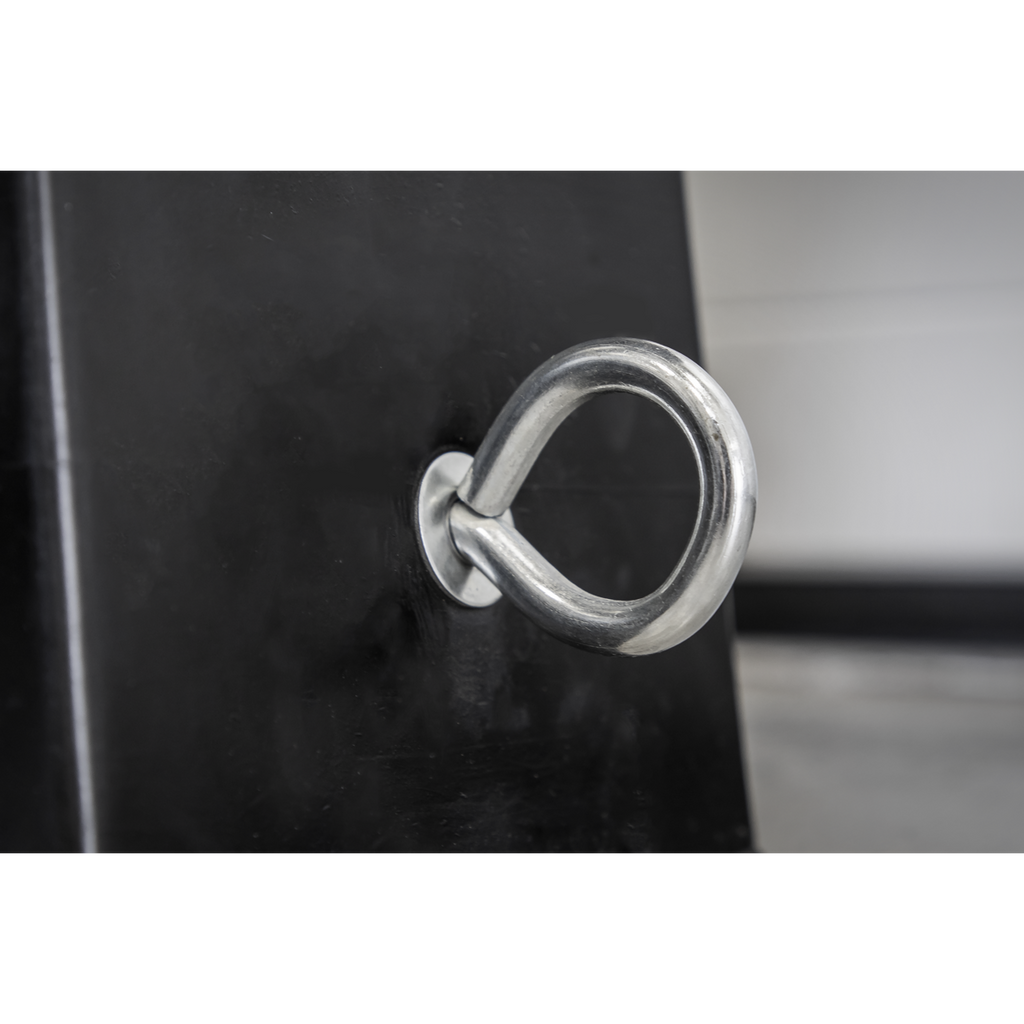 Heavy-Duty Rubber Wheel Chock - Single CWC01