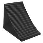 Heavy-Duty Rubber Wheel Chock - Single CWC01