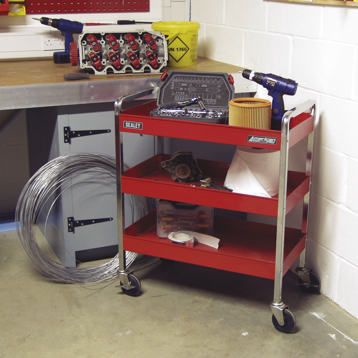 3-Level Heavy-Duty Trolley CX103