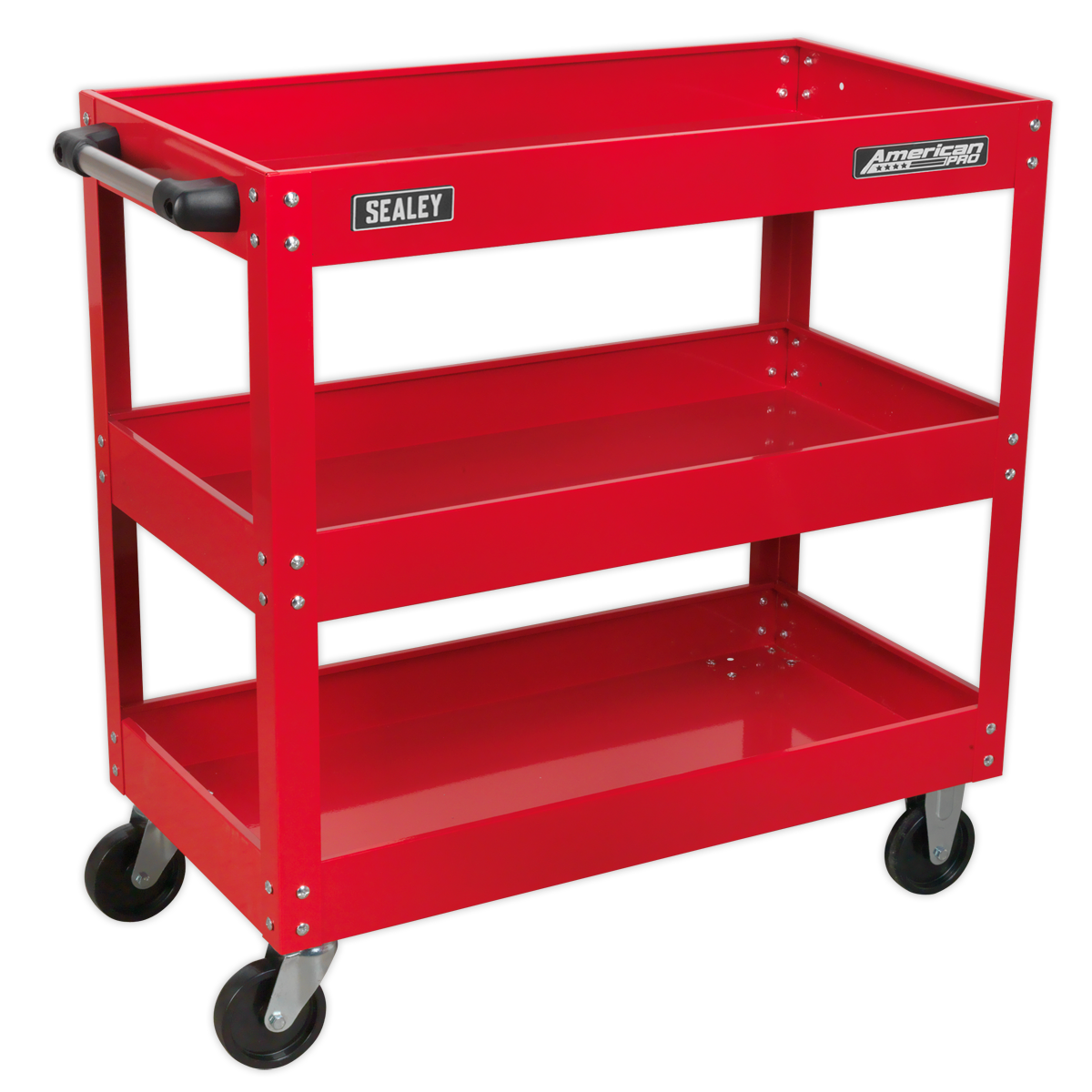 Heavy-Duty Workshop Trolley 3-Level CX108
