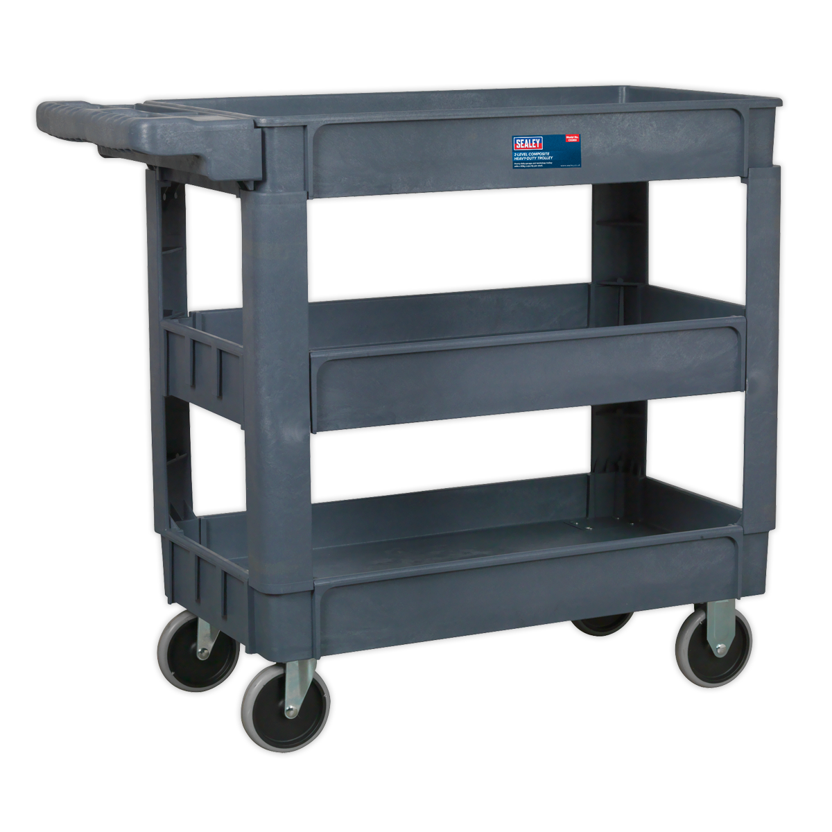 Composite Heavy-Duty Trolley 3-Level CX203