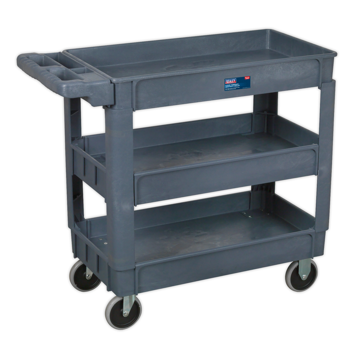 Composite Heavy-Duty Trolley 3-Level CX203