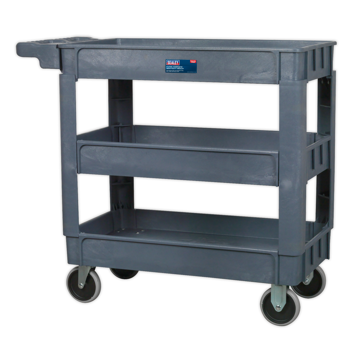 Composite Heavy-Duty Trolley 3-Level CX203
