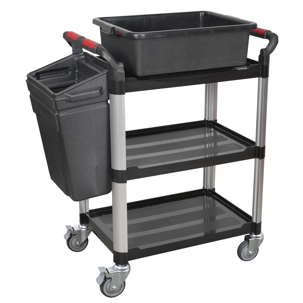 Composite Workshop Trolley 3-Level/3 Wall CX309