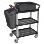 Composite Workshop Trolley 3-Level/3 Wall CX309