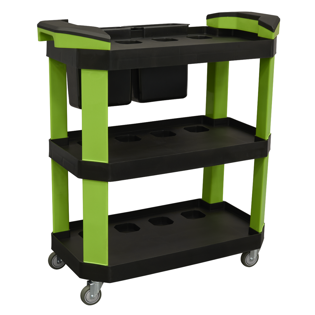 Workshop Detailing Trolley with Storage 3-level CX315