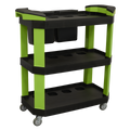 Workshop Detailing Trolley with Storage 3-level CX315