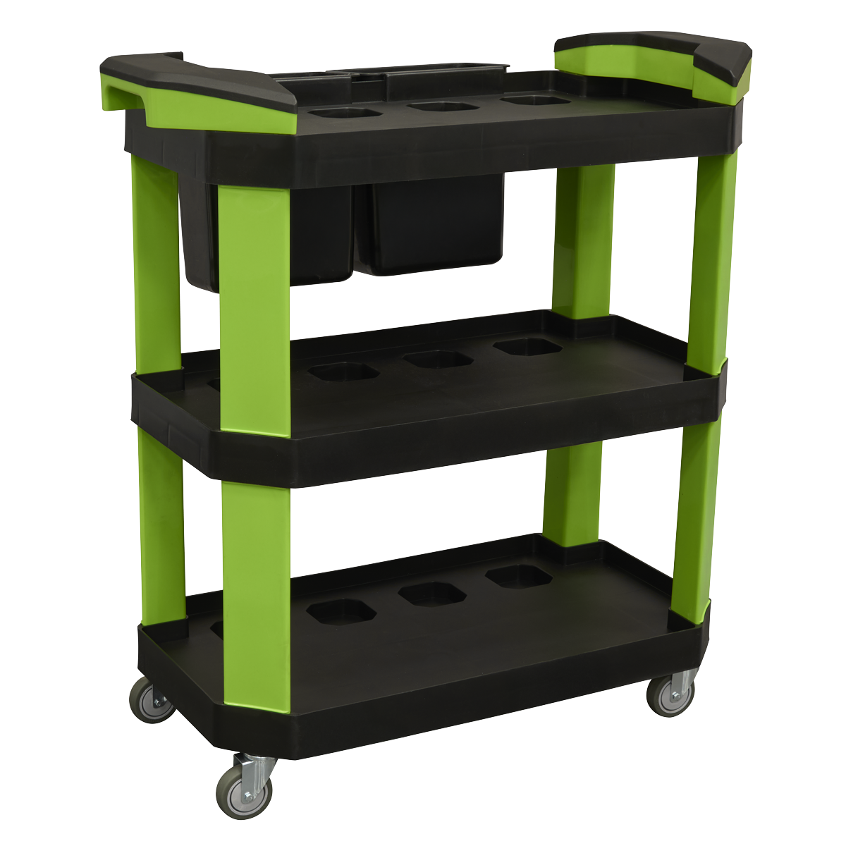Workshop Detailing Trolley with Storage 3-level CX315