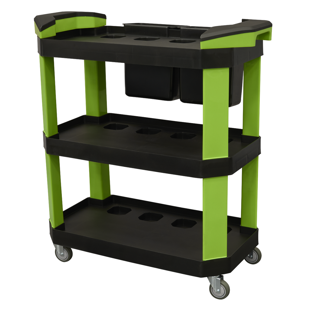 Workshop Detailing Trolley with Storage 3-level CX315