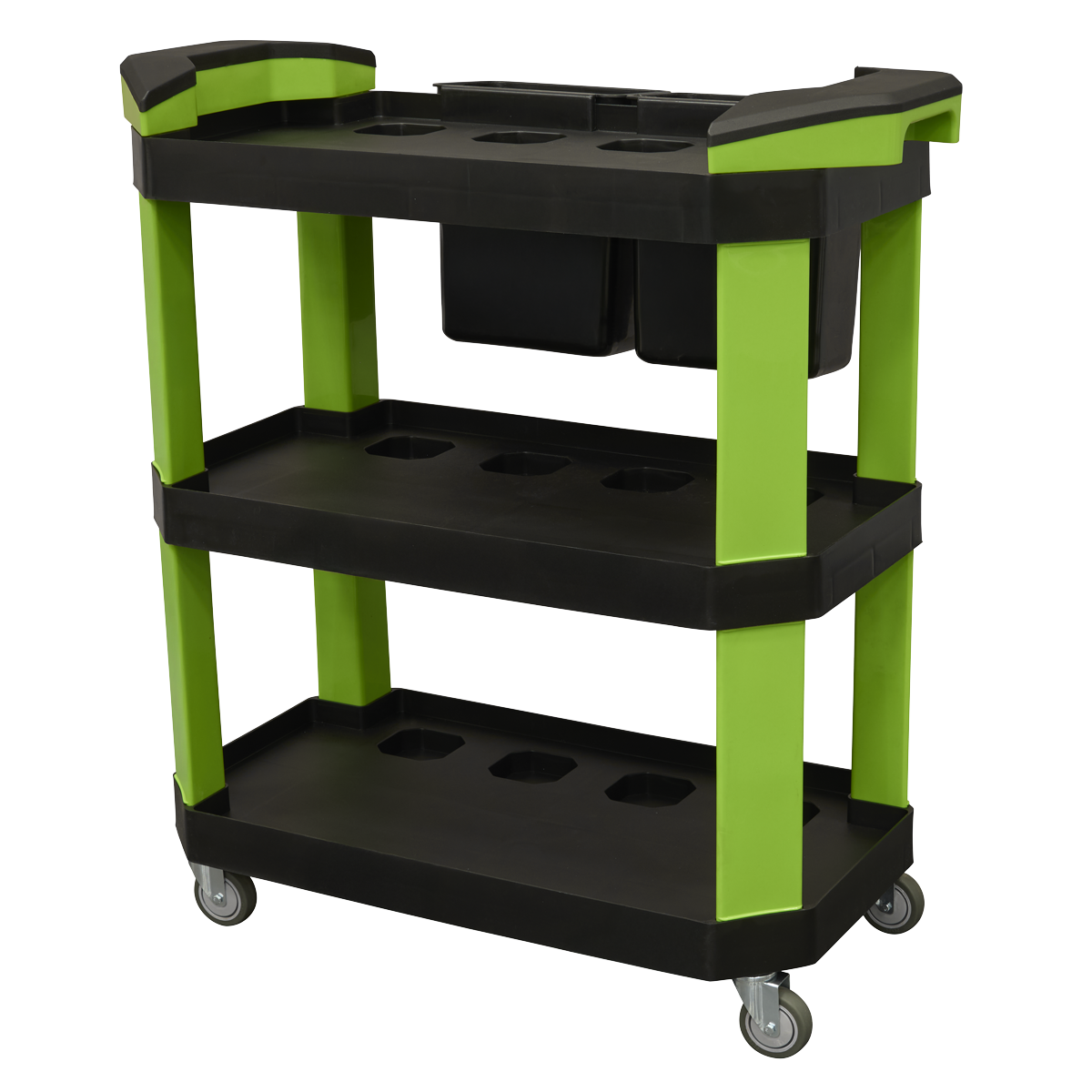 Workshop Detailing Trolley with Storage 3-level CX315