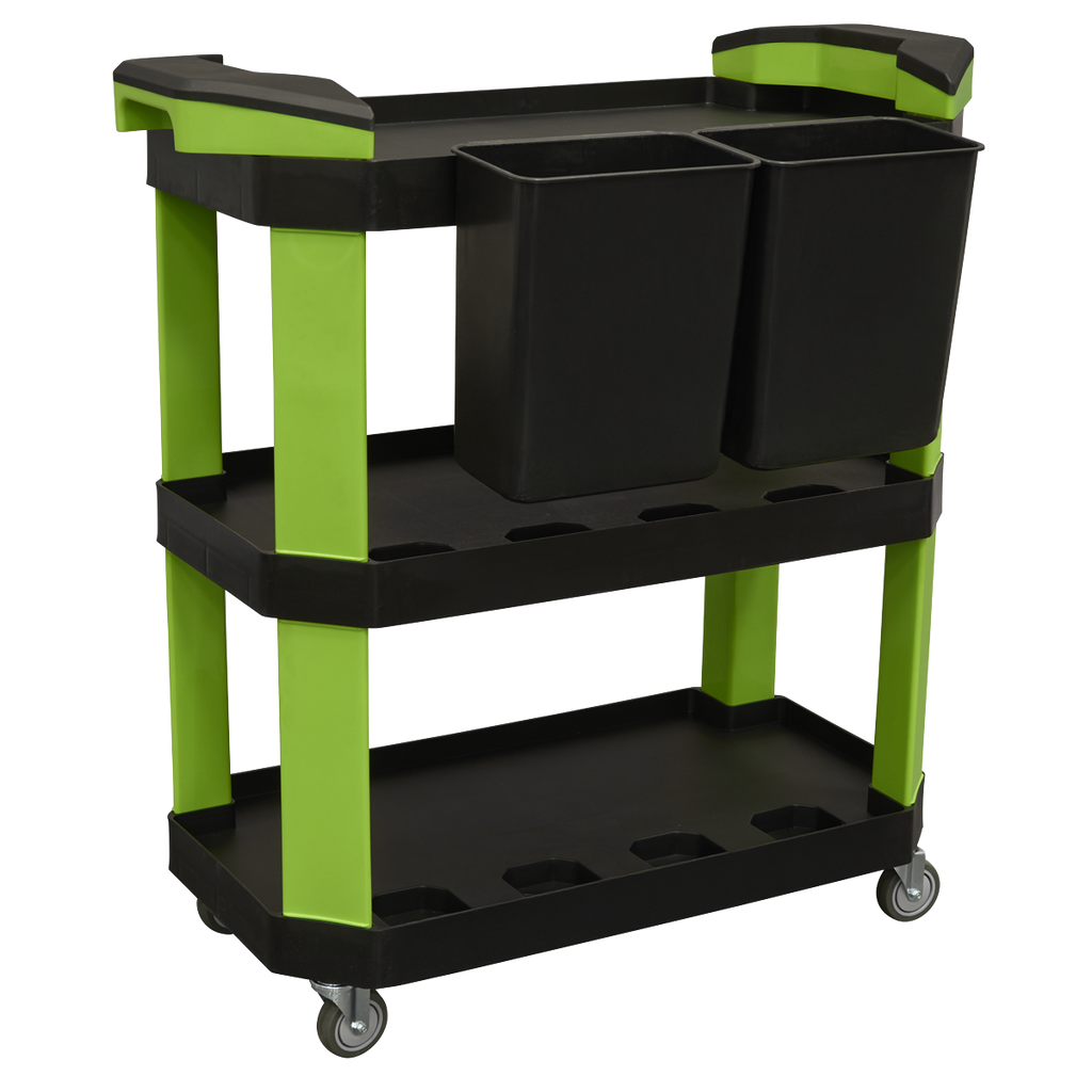 Workshop Detailing Trolley with Storage 3-level CX315