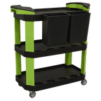 Workshop Detailing Trolley with Storage 3-level CX315