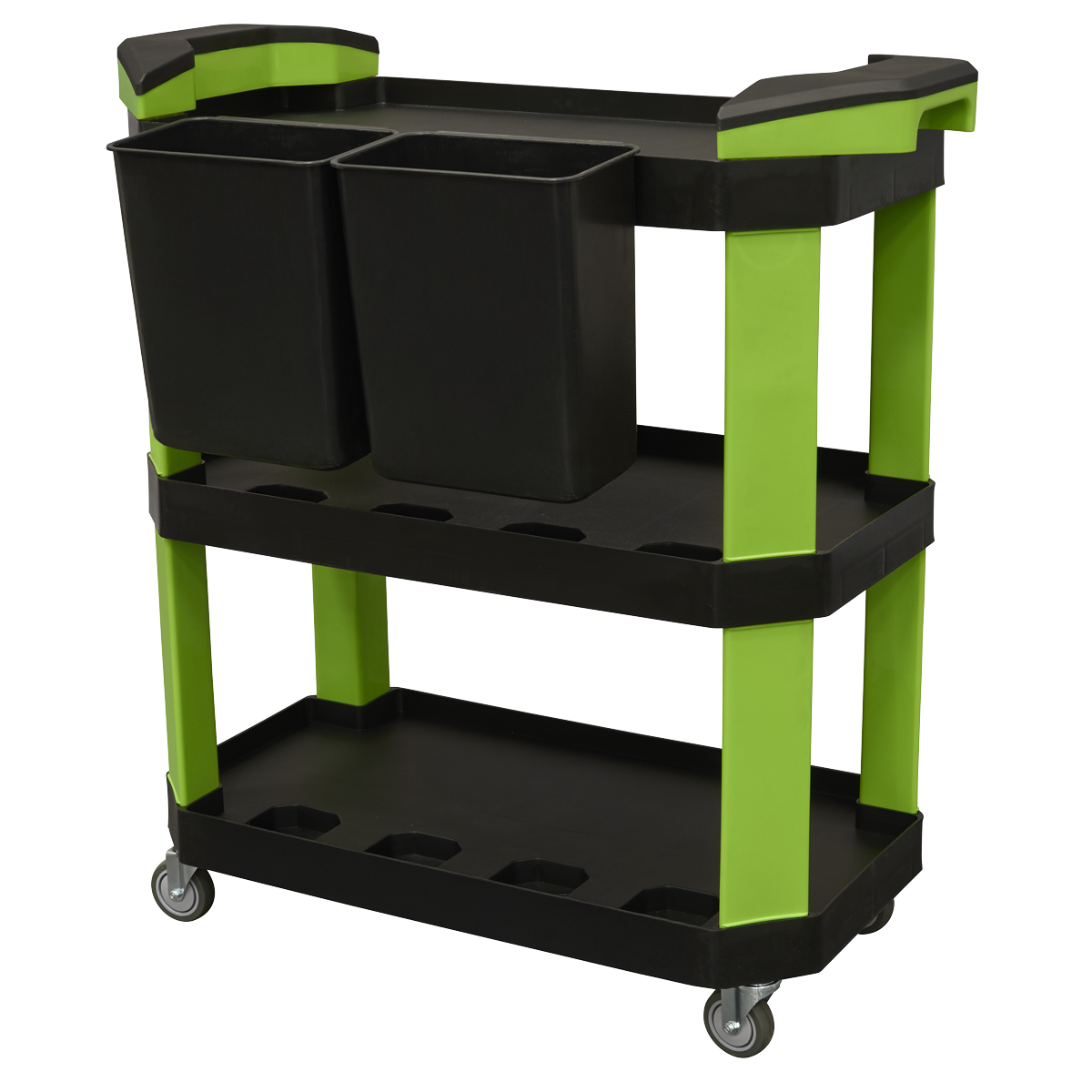 Workshop Detailing Trolley with Storage 3-level CX315
