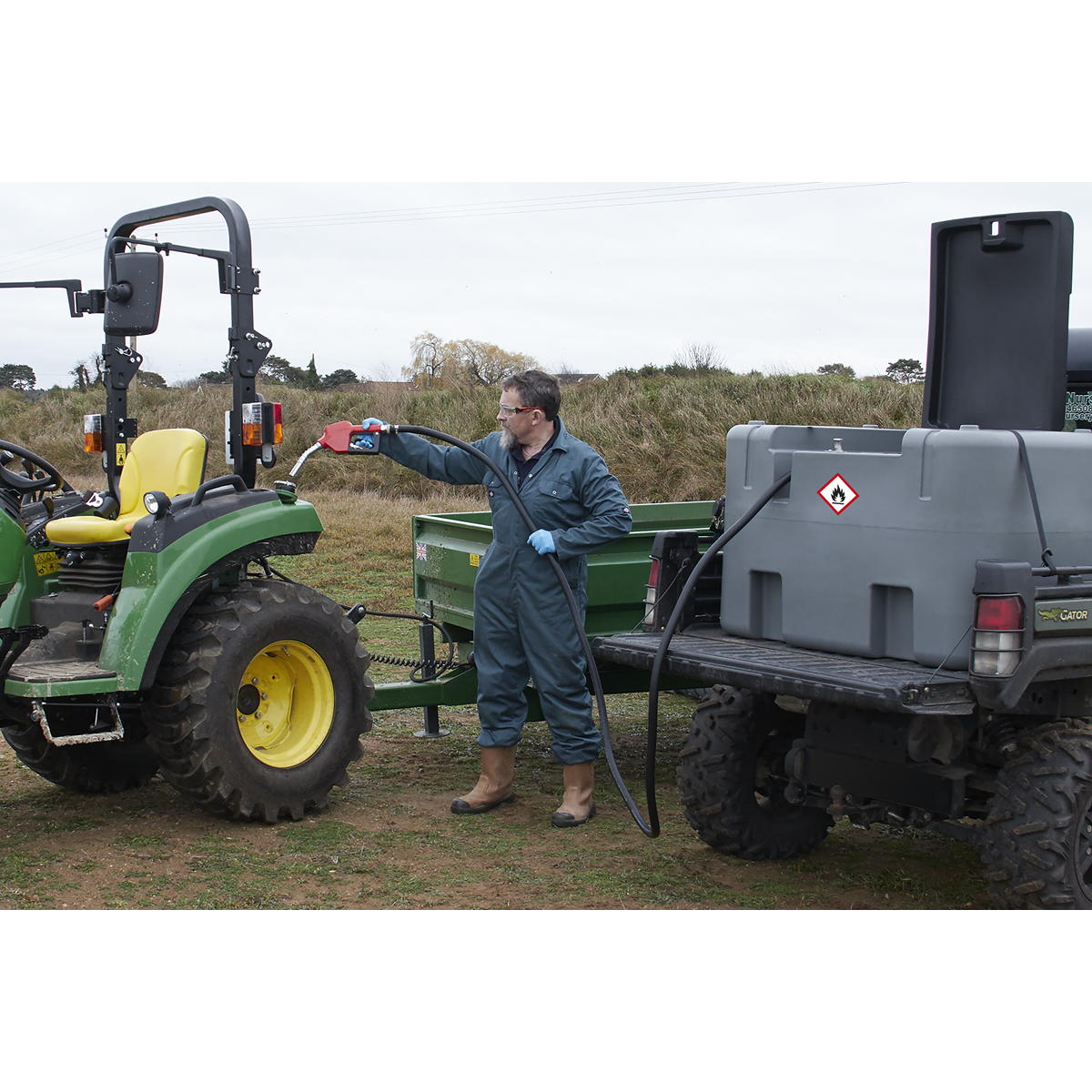 Portable Diesel Tank 400L 12V D400T