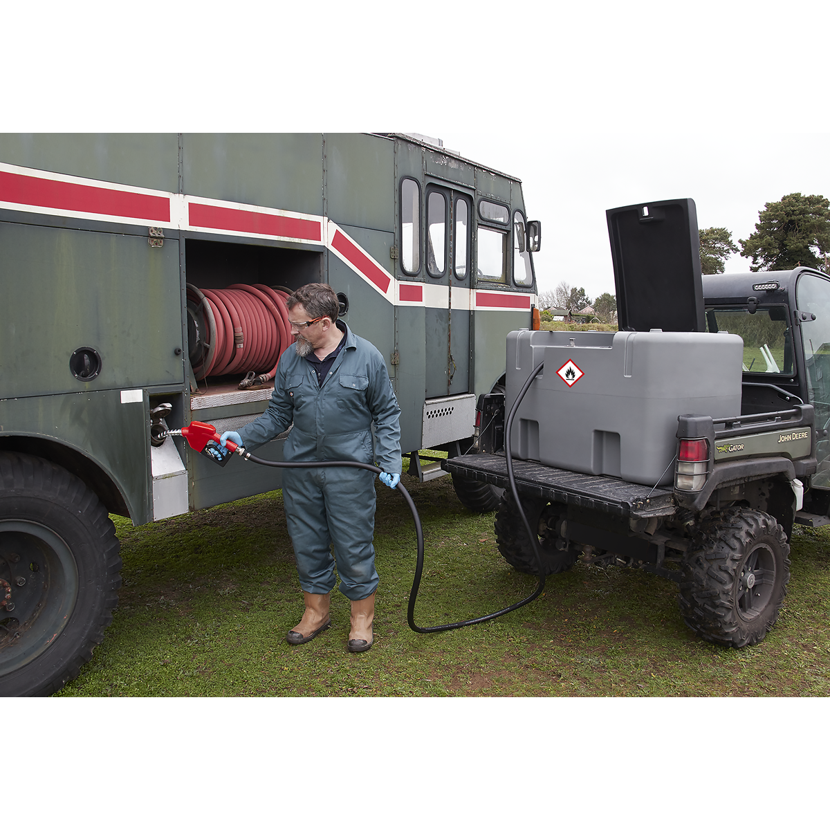 Portable Diesel Tank 400L 12V D400T