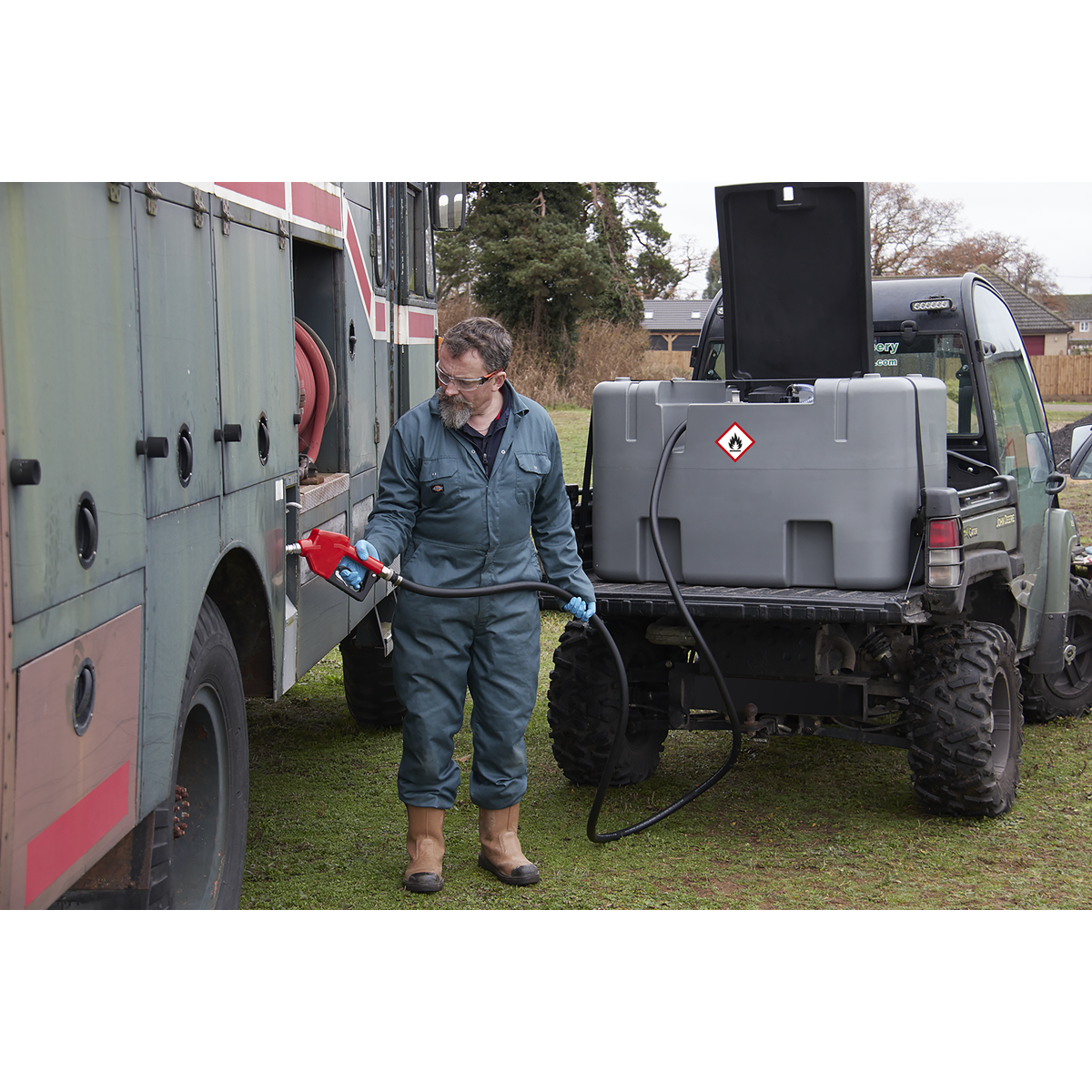 Portable Diesel Tank 400L 12V D400T