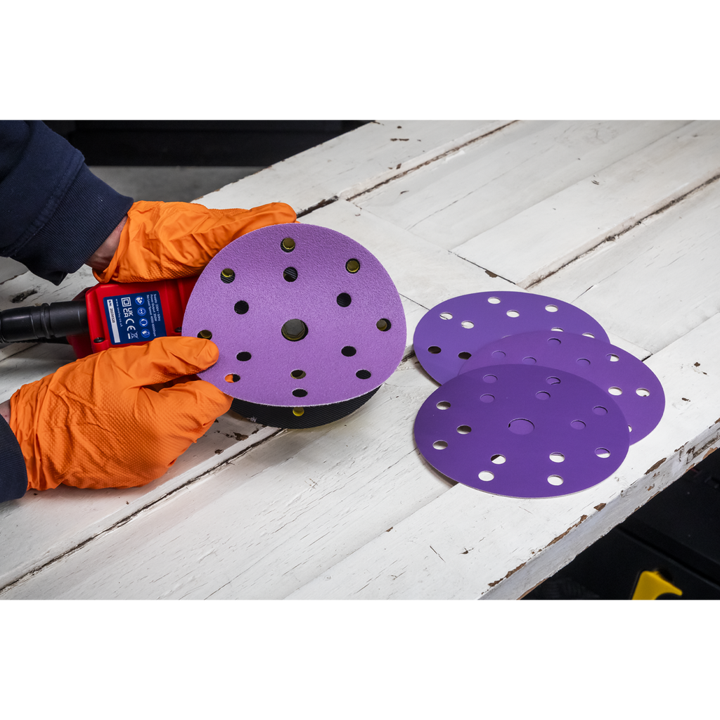 150mm Dual Action Variable Speed Palm Sander 350W/230V DAS150PS