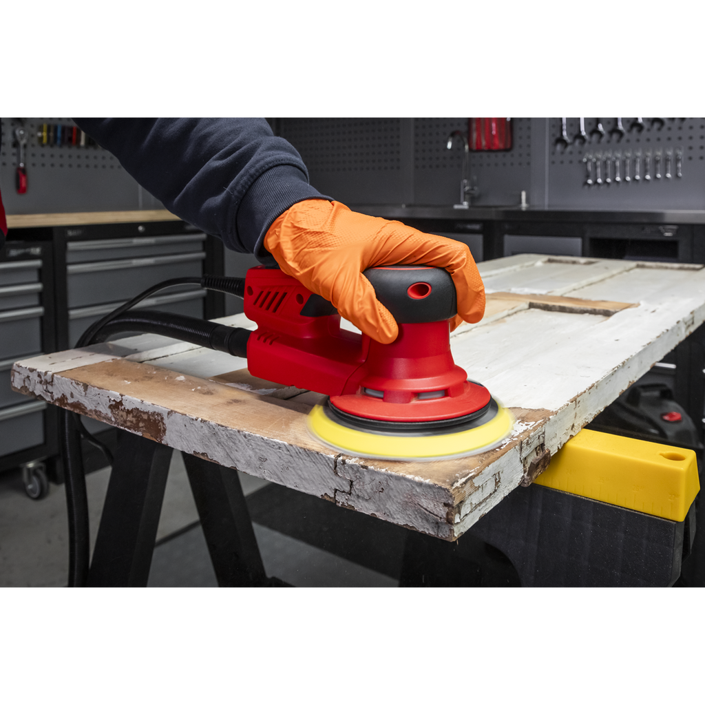 150mm Dual Action Variable Speed Palm Sander 350W/230V DAS150PS