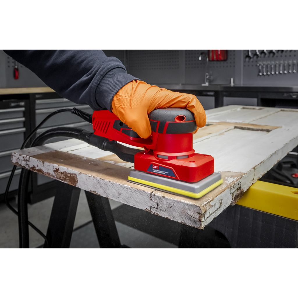 80 x 133mm Dual Action Variable Speed Brushless Sander 350W/230V DAS151PS