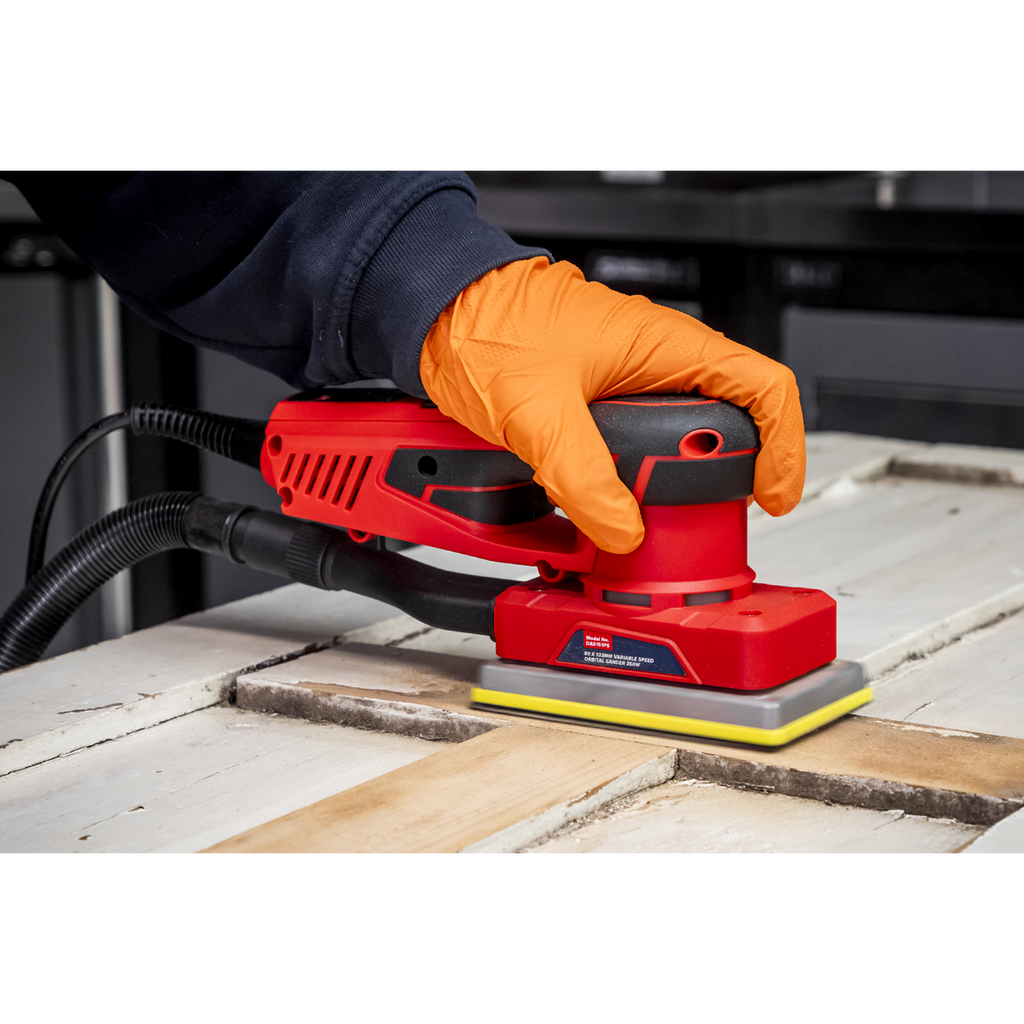 80 x 133mm Dual Action Variable Speed Brushless Sander 350W/230V DAS151PS