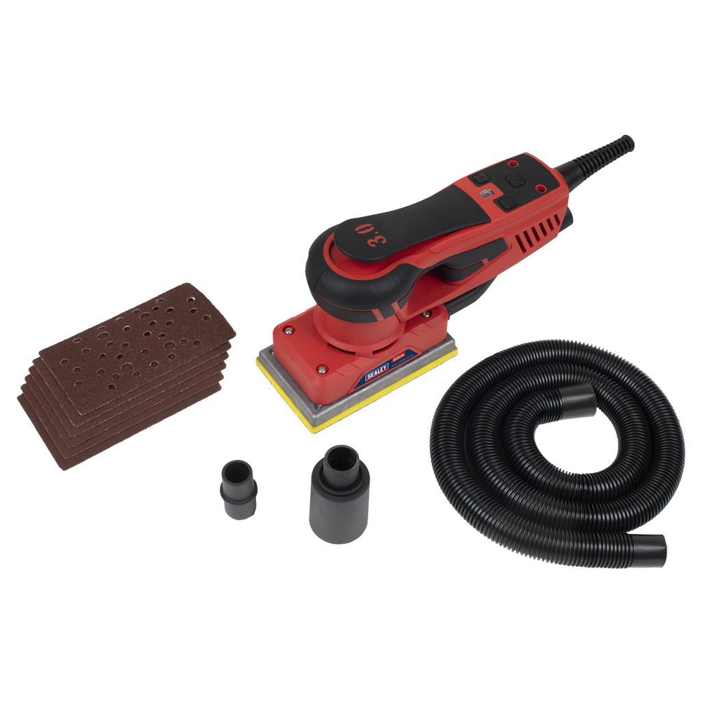 80 x 133mm Dual Action Variable Speed Brushless Sander 350W/230V DAS151PS
