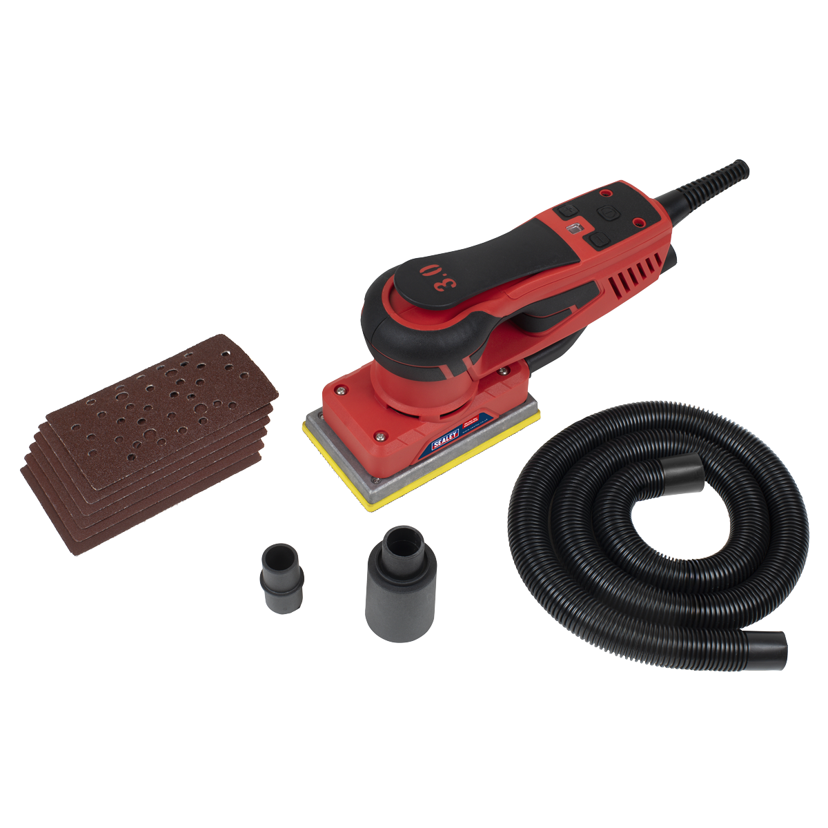 80 x 133mm Dual Action Variable Speed Brushless Sander 350W/230V DAS151PS