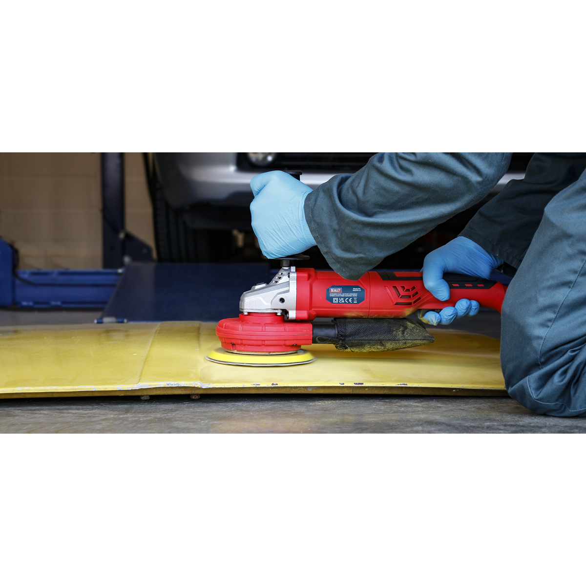 150mm Dual Action Variable Speed Dust-Free Sander 750W/230V DAS151