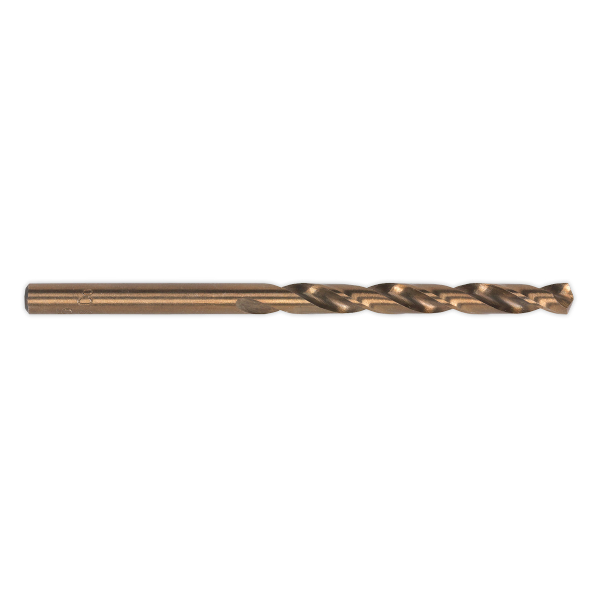 HSS Cobalt Fully Ground Drill Bit 8mm - Pack of 10 DB080CB