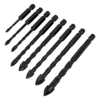 Tile & Glass Drill Bit Set 8pc DBGC1