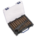 HSS Cobalt Fully Ground Drill Bit Assortment 1-10mm 170pc DBS170CB