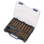 HSS Cobalt Fully Ground Drill Bit Assortment 1-10mm 170pc DBS170CB